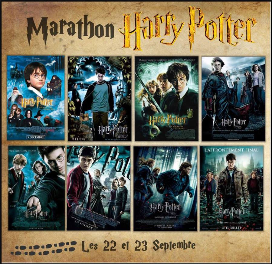 Marathon Harry Potter 23/09/2018 ToutPourSortir.fr